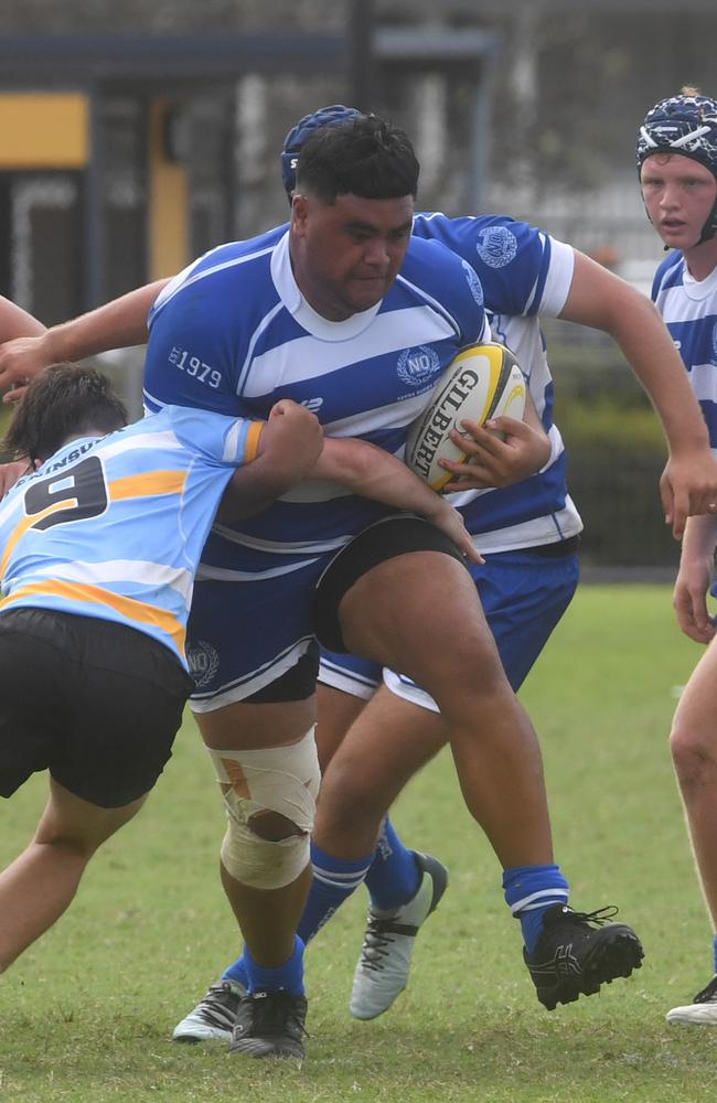 QLD Rugby Union State Championships (17-18 years boys) at the Townsville Sports Precinct. Friday May 23. Northern against Peninsular. Picture: Evan Morgan