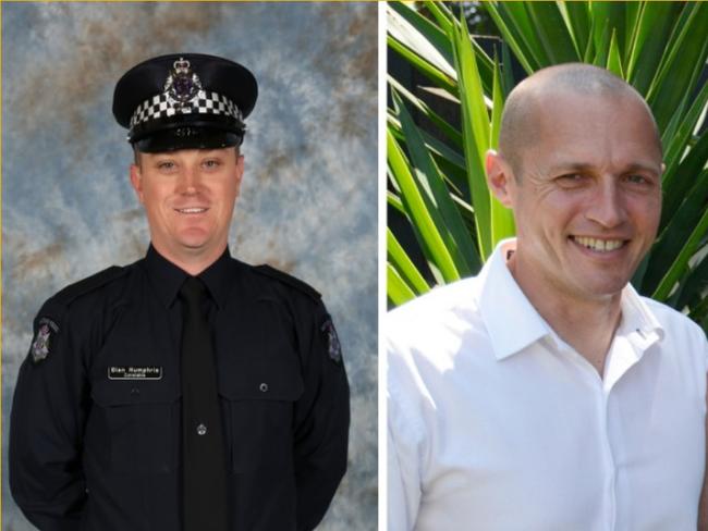 Constable Glen Humphris and Senior Constable Kevin King were killed in the fatal crash.