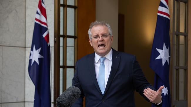 Scott Morrison. Picture: NCA NewsWire / Andrew Taylor.