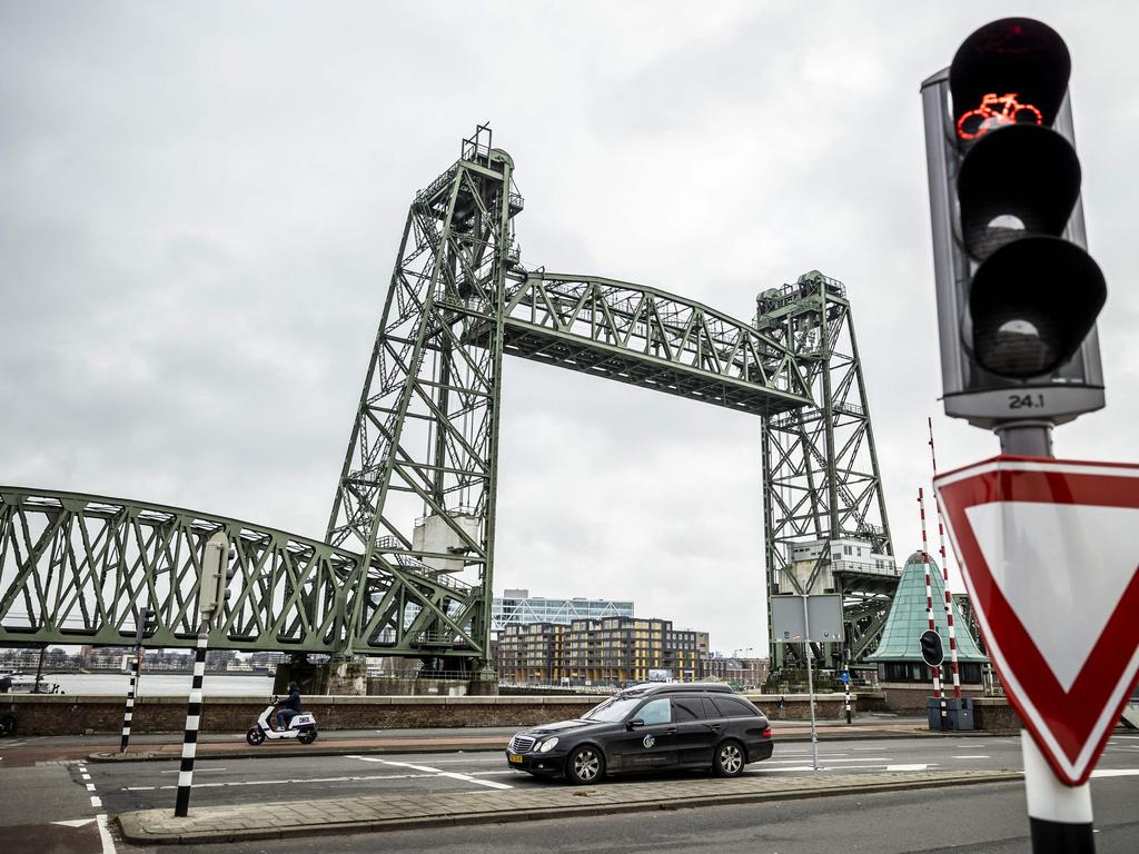 The Koningshaven lift bridge. Picture: Remko de Waal/ANP/AFP