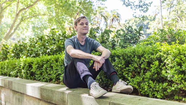 Author and poet Jake Goetz is a finalist in The QLD Literary Awards. Photo: Sarah Keayes/The Photo Pitch