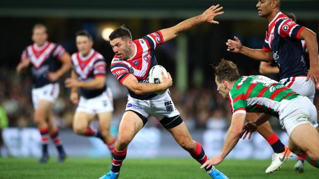 The Roosters are 80 minutes away from another grand final. Photo by Cameron Spencer/Getty Images.