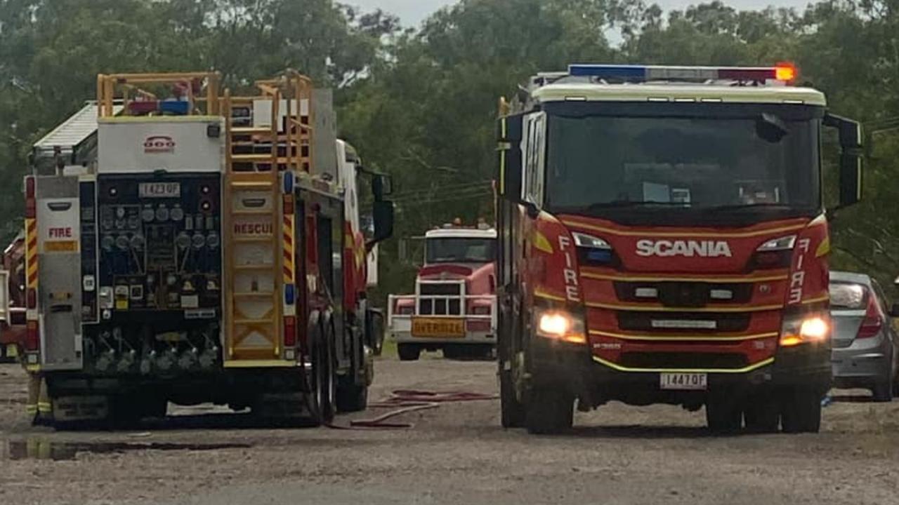 Fire crews attend fuel spill, lithium battery fire