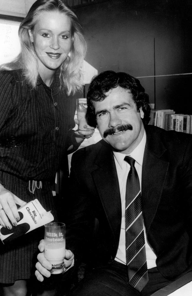 If Big M was good enough for “Lethal” Leigh Matthews (pictured in 1982), it was good enough for the kids at Yallambie Primary School. Picture: News Corp Australia