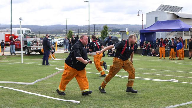 The 2024 State Firefighter Championships held at Invermay. Picture: Stephanie Dalton