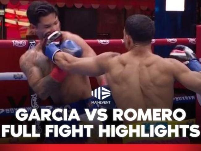 Huge Upset! Garcia vs Romero Highlights