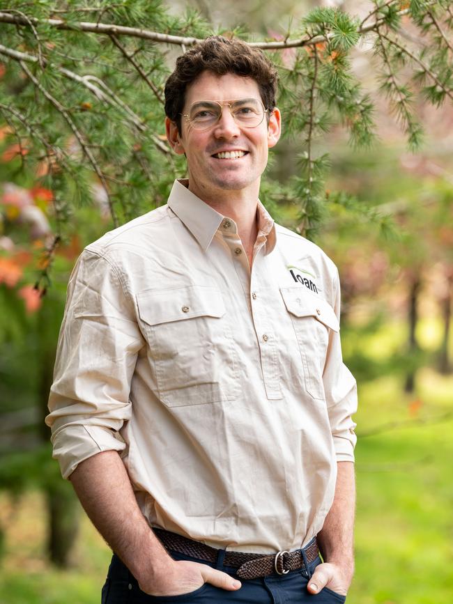 Loam Bio chief product officer Dr Robbie Oppenheimer. Picture: Rachael Lenehan