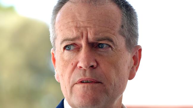 The Leader of the Federal Opposition, Bill Shorten is in Melbourne today at Preston South Primary School.  Picture: Nicole Garmston