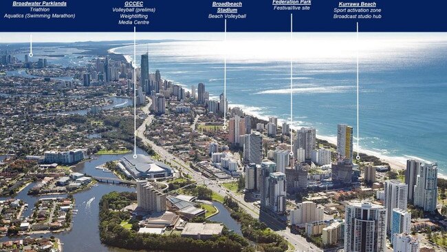 A number of venues and an athletes village will be located on the Gold Coast.