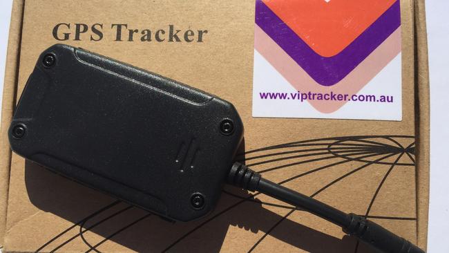 GPS trackers like this are increasingly popular among car owners. Photo: VIP Tracker