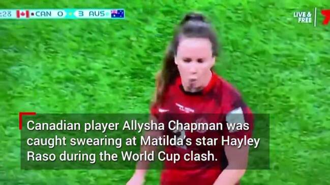 World Cup star's x-rated rant (Channel 7)