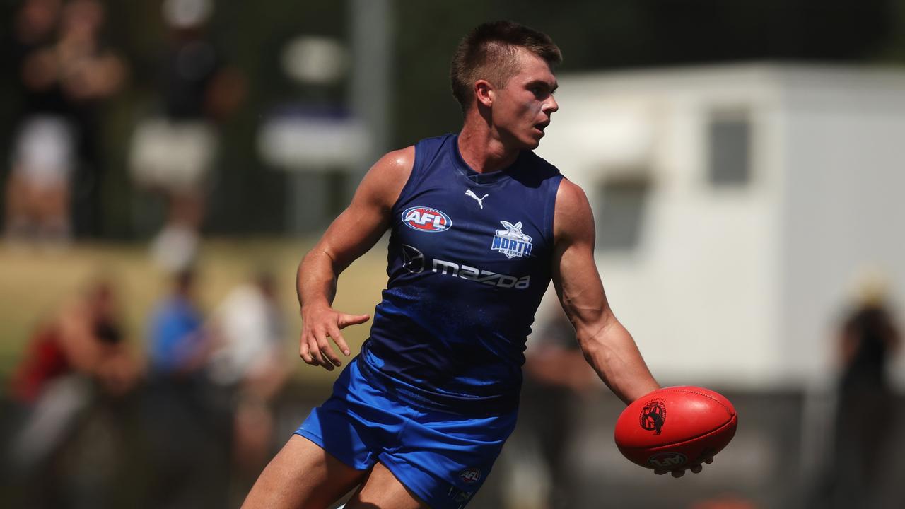 Lock Colby McKercher into your SuperCoach sides for 2024, with the youngster set to race off halfback this year. Picture: Daniel Pockett/Getty Images.