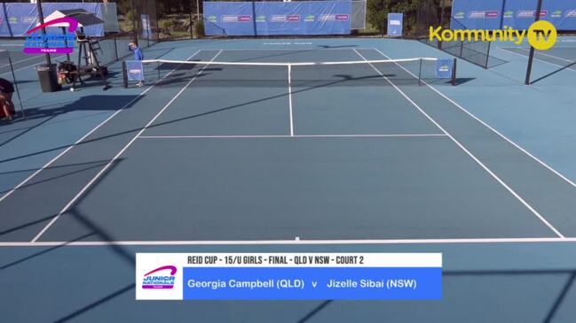 Replay: Georgia Campbell (QLD) v Jizelle Sibai (NSW)—Australian Junior Teams Championships U15