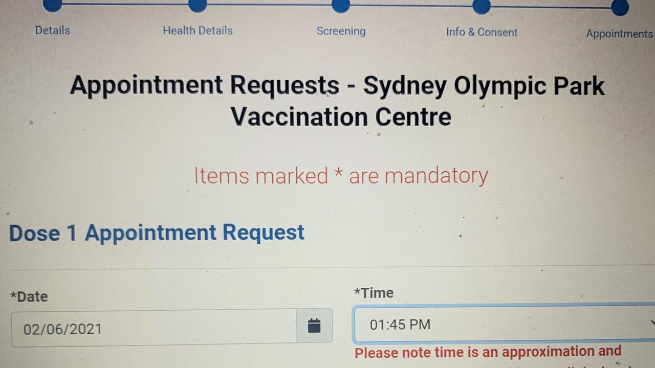 As long as you’re eligible, people can book an appointment despite NSW Health asking people to wait until notified.