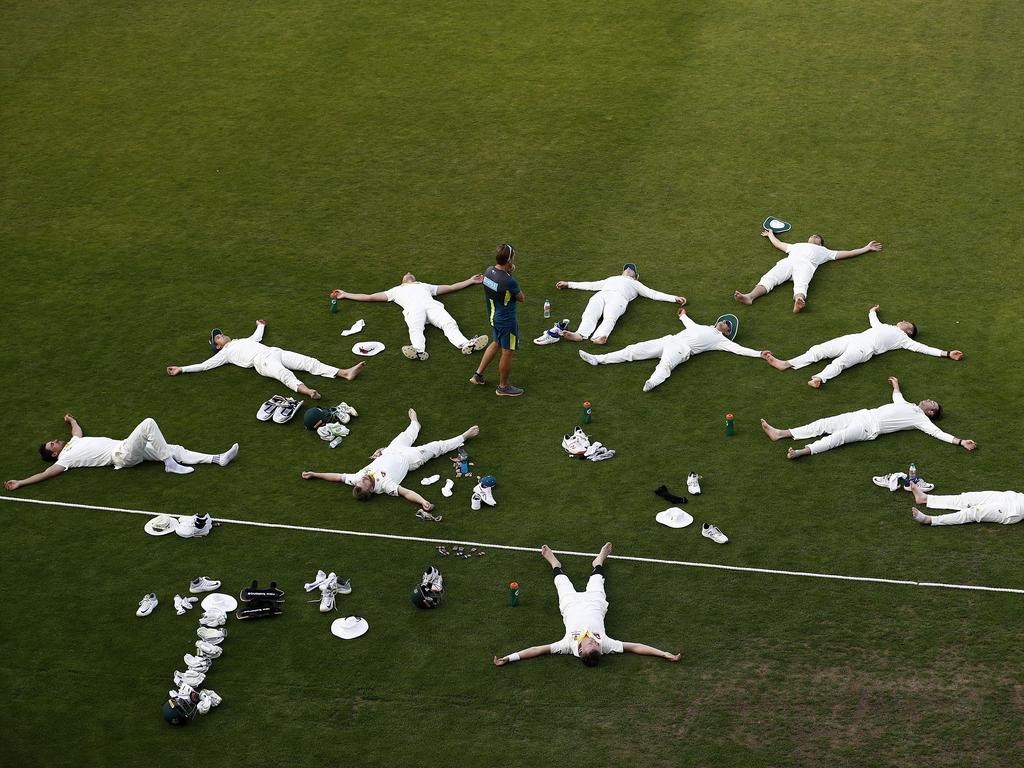 A tissue, a tissue, we all fall down. (Photo by Ryan Pierse/Getty Images)