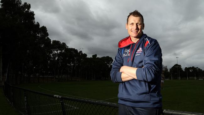 Footscray Cricket Club coach Allan Wise says Max Birthisel has a bright future. Picture: Hamish Blair