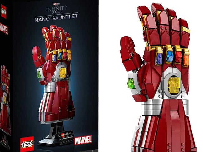 LEGO Marvel Iron Man Gauntlet. Picture: Supplied