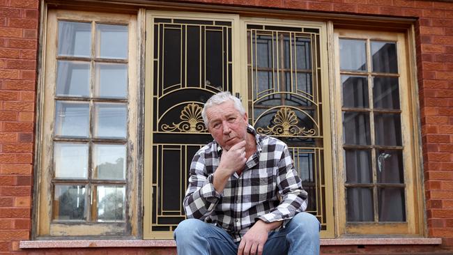 Stephen Thomson at his home in St Marys. Picture: Toby Zerna