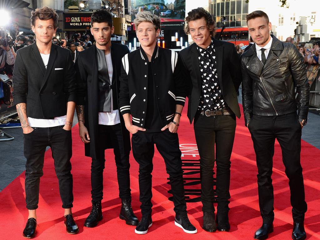 It impossible to overstate how popular 1D was. Picture: Getty Images for Sony Pictures