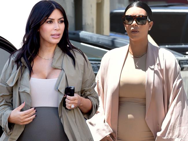 A pregnant Kim Kardashian along with her sister Kourtney head to the Pantages Theater in Hollywood <P> Pictured: Kim Kardashian And Kourtney Kardashian <B>Ref: SPL1087992 260715 </B><BR/> Picture by: Splash News<BR/> </P><P> <B>Splash News and Pictures</B><BR/> Los Angeles: 310-821-2666<BR/> New York: 212-619-2666<BR/> London: 870-934-2666<BR/> photodesk@splashnews.com<BR/> </P>