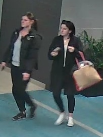 Two women police wish to speak in relation to a handbag and car stolen from the Peninsula Aquatic Recreational Centre on June 16.