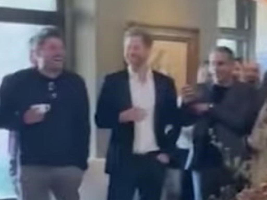 Prince Harry spotted at Ellen DeGeneres’ star-studded vow renewal. But everyone he knows in Hollywood aren’t his friends, according to a Hollywood expert. Picture: Supplied