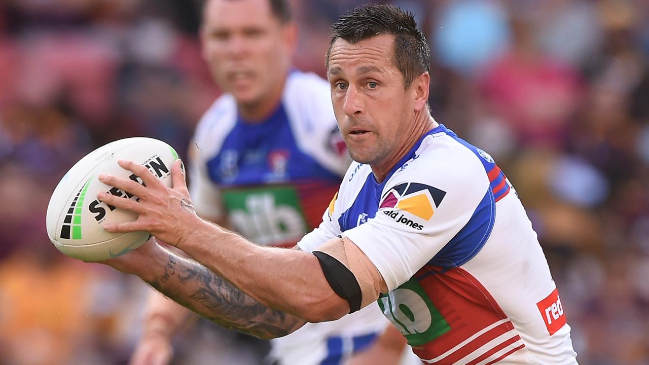 Are Mitchell Pearce’s days at the Knights numbered? Picture: Matt Roberts/Getty Images