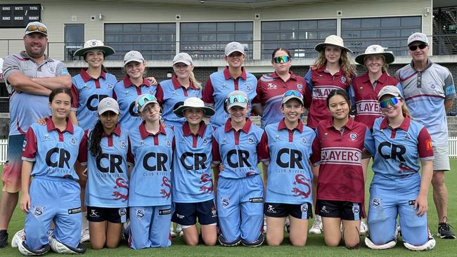 St George-Sutherland after their R9 Brewer Shield win over the Southern Swans at Harold Fraser Reserve. Photo: Jason Hosken - NewsCorp/NewsLocal