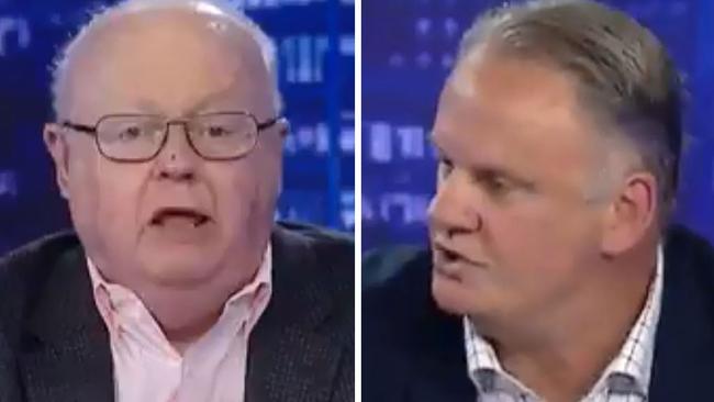 Graham Richardson and Mark Latham on Paul Murray Live. Picture: Supplied