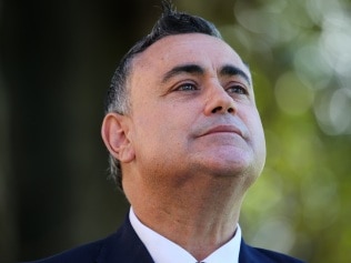 SYDNEY, AUSTRALIA - NewsWire Photos, OCTOBER 04 2021: Deputy Premier and Minister for Regional NSW, Industry and Trade John Barilaro will hold a press conference in Sydney. Picture: NCA NewsWire / Gaye Gerard
