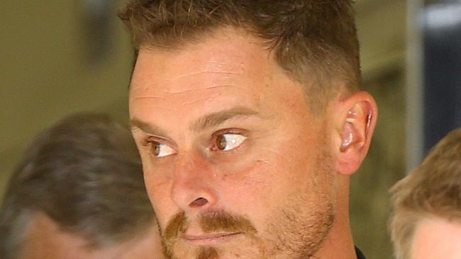 Mark Darren Burns is charged with three counts of causing death by dangerous driving over the crash at Beaufort last year that killed 14-year-old Jackson Tudhope and couple Brad and Rebecca Thomas. Picture: Tait Schmaal.