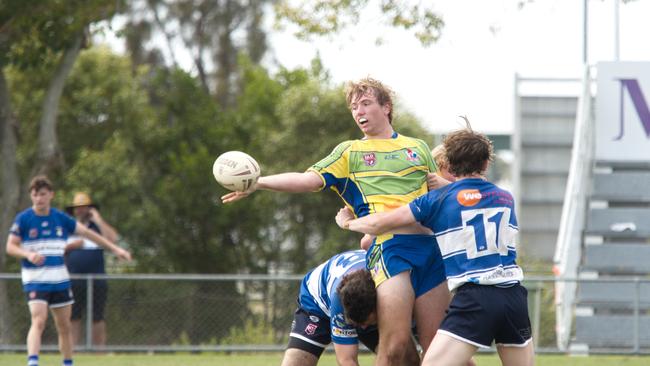 Baden Robinson in last year’s Under-17s semi final for the Wanderers. Picture: Marty Strecker.