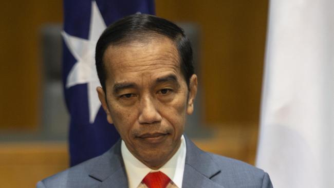 Indonesian President Joko Widodo. Picture: Gary Ramage