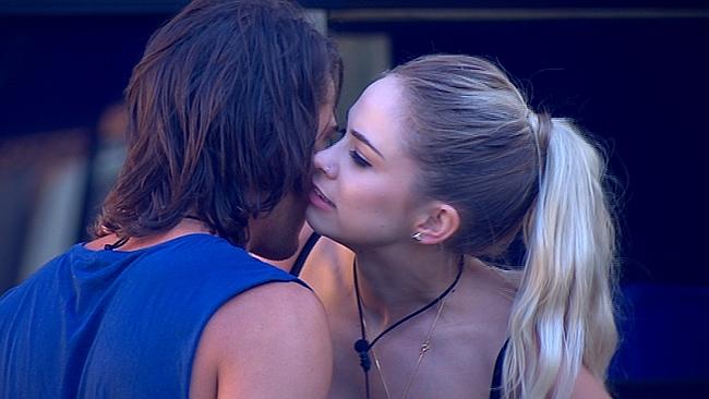 Drew must hold his pose while Tully pops up in front of him and tells him her secret. Picture: Supplied