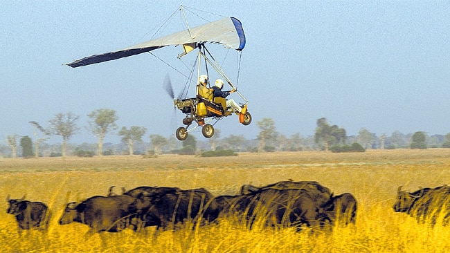 See Africa's plains in a new way with a microflight safari. Picture: Escape