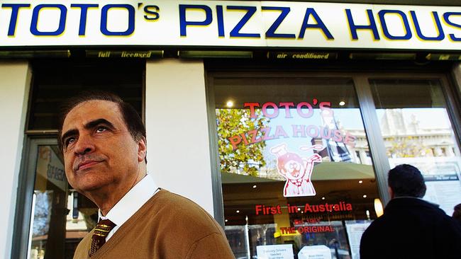 Sami Mazloum took over Toto's Pizza House in 1983. Picture: Robert Mckechnie