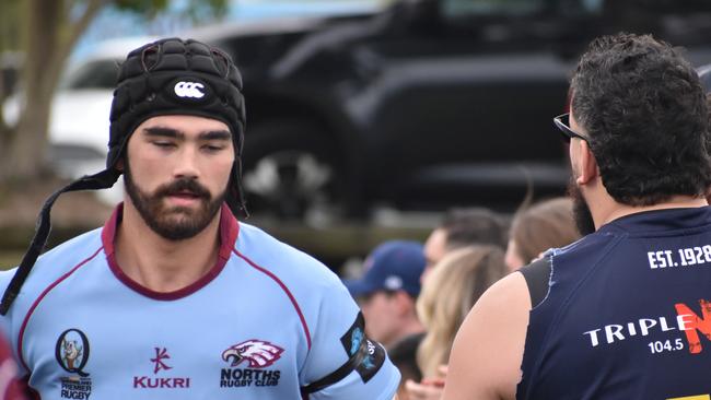 Colts 1 rugby between Wests and Norths. Saturday April 1, 2023. Picture: Nick Tucker