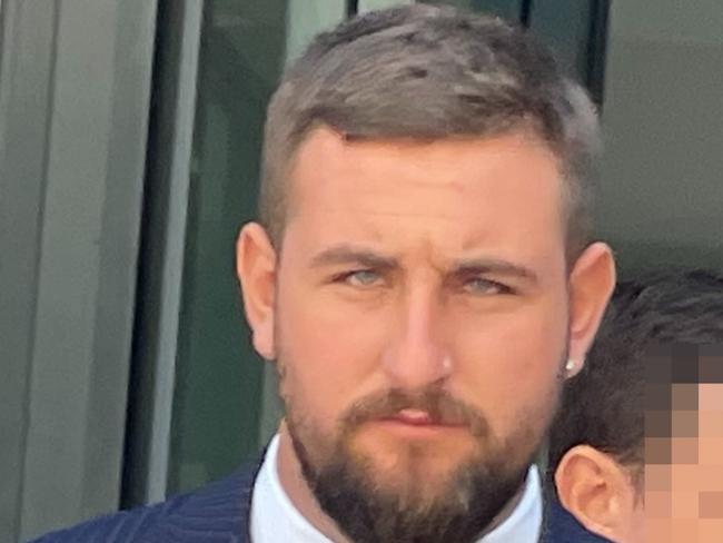 Police busted a tradie trying to sell five bags of cocaine to his mate from his car in a dial-a-dealer transaction in Sydneyâs south. Harrison Edward White, 24, was sentenced in Sutherland Local Court on Thursday after he pleaded guilty to selling dugs. Agreed facts tendered to court said White, who works as a mechanical plumber, came under police notice outside Cronulla Sailing Club on January 19 this year. Picture: Ashleigh Tullis