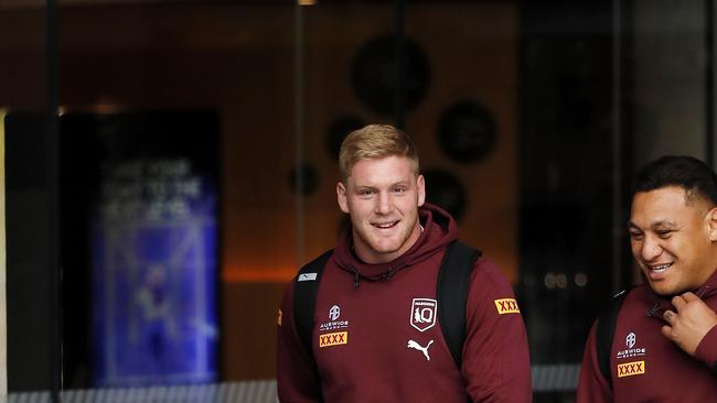 The Maroons Origin forward will hit free-agency on November 1 and the Broncos could struggle to compete with offers from rival clubs. Picture: Josh Woning.