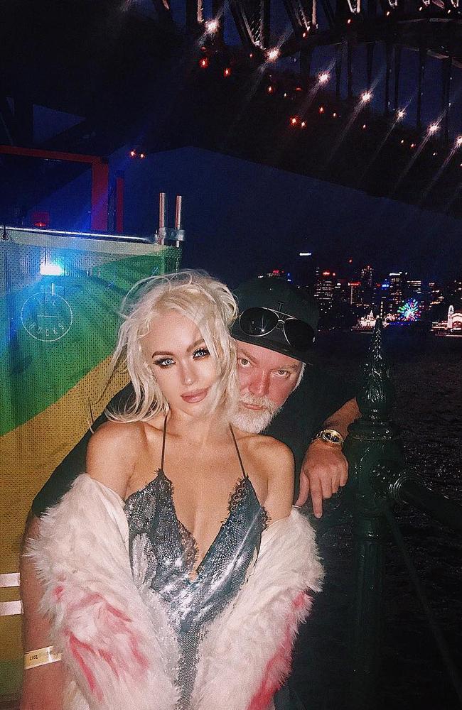 Kyle Sandilands and Imogen Anthony.