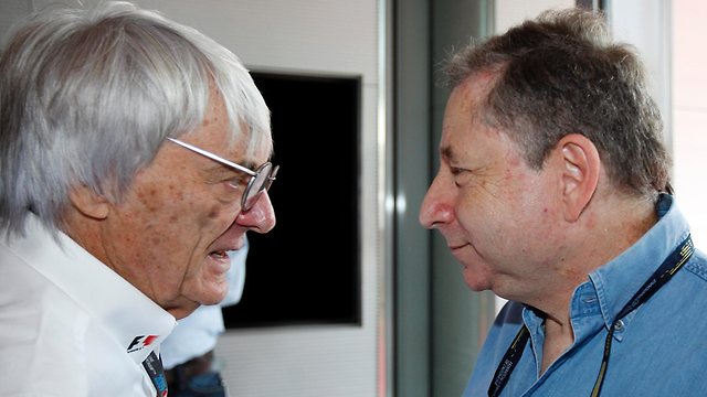 Ecclestone (L) and Todt have signed F1's new commercial agreement.