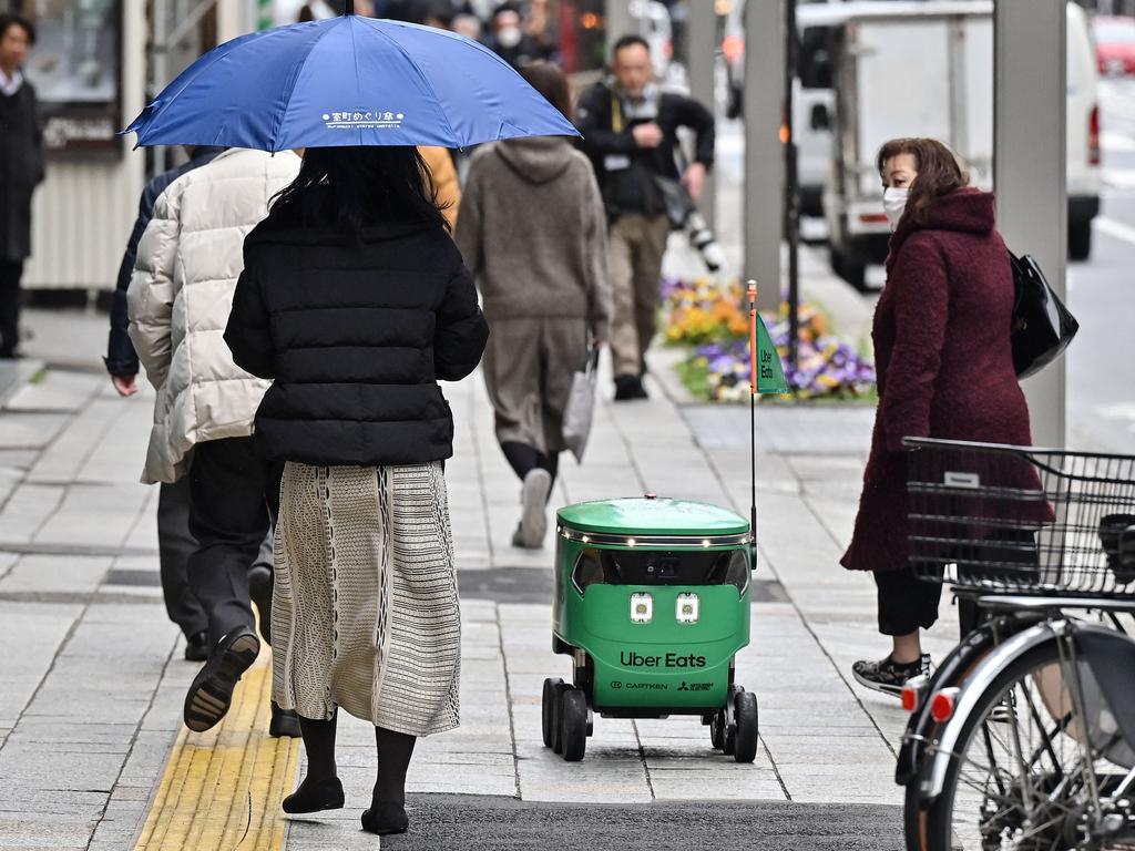 Like self-driving delivery services launched by the company in North America, the Tokyo robots will be limited in scope at first.