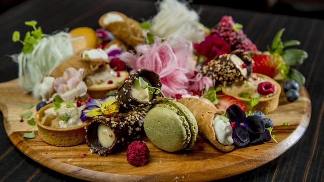 Assorted share platter dessert. Picture: Jerad Williams