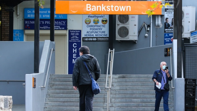 Bankstown, in southwest Sydney, remains under tight lockdown restrictions. Picture: NCA NewsWire/ Gaye Gerard
