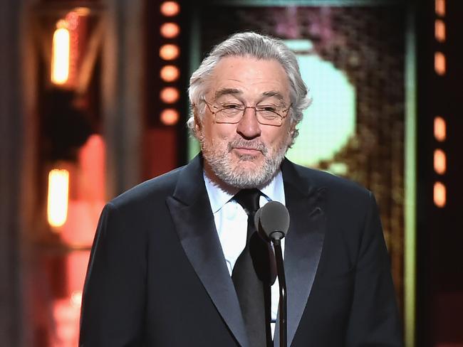 Robert De Niro speaks onstage during the 72nd Annual Tony Awards in 2018. Picture: Getty