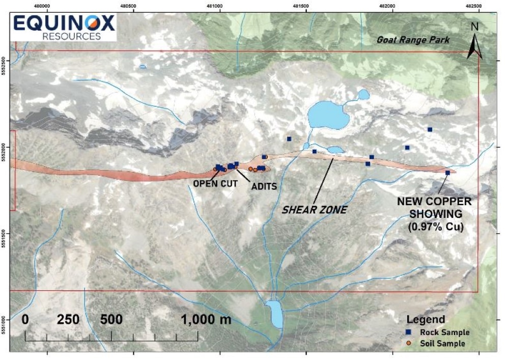 Samples from EQN's record grade Alturas antimony project. Source: EQN.