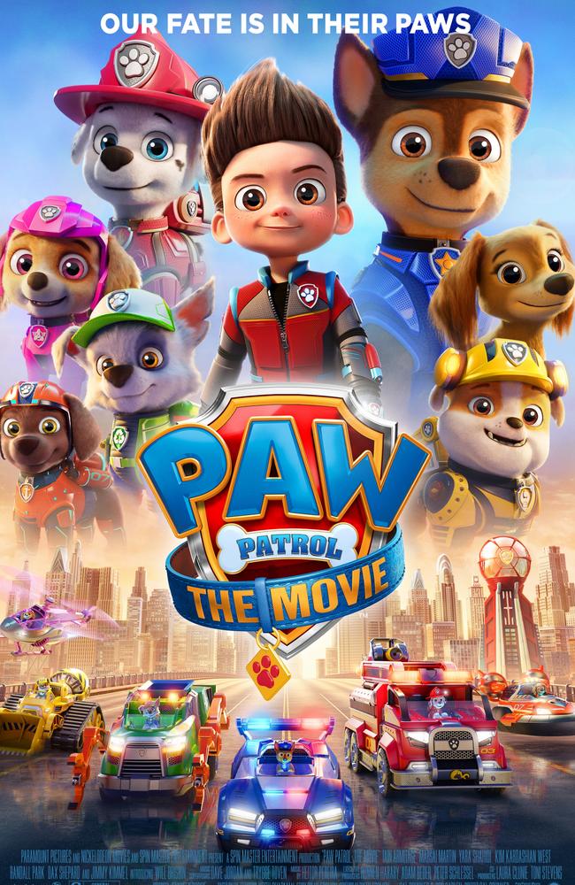 The original Paw Patrol: The Movie was a big hit. Picture: Supplied