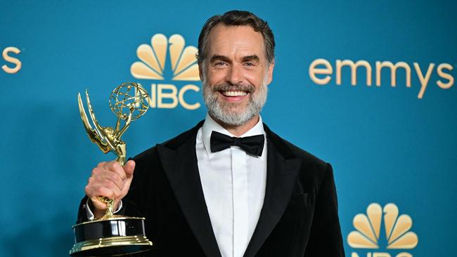 Bartlett won an Emmy for Outstanding Supporting Actor In A Limited Or Anthology Series Or Movie for The White Lotus in 2022. Picture: Frederic J. Brown / AFP