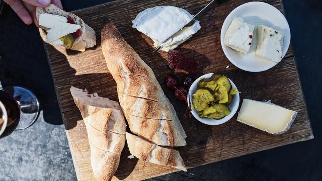 A Bruny Island Cheese Company platter. Credit: Adam Gibson