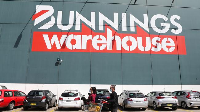 Bunnings in Alexandria, Sydney. Picture: Gaye Gerard